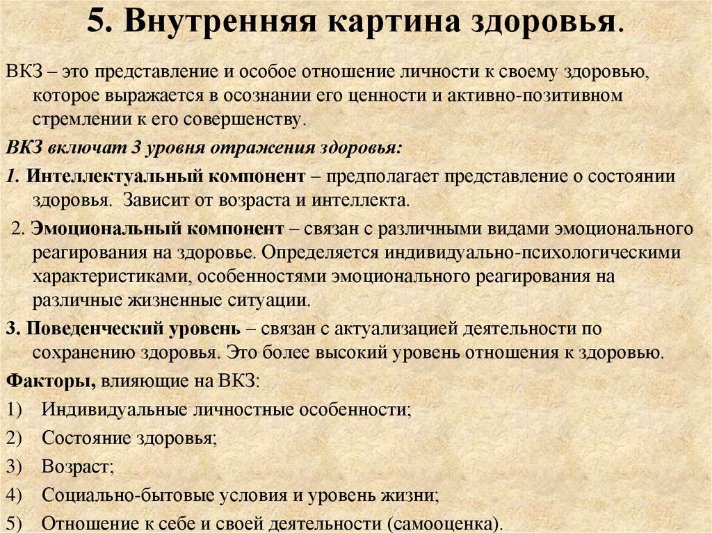 Внутренняя картина