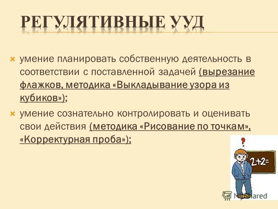 Умение планировать