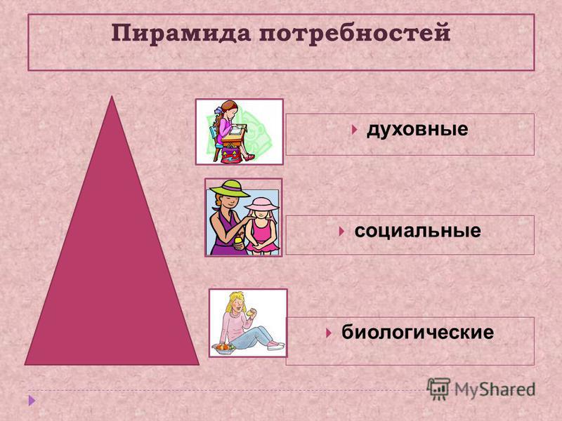 2 биологические потребности человека