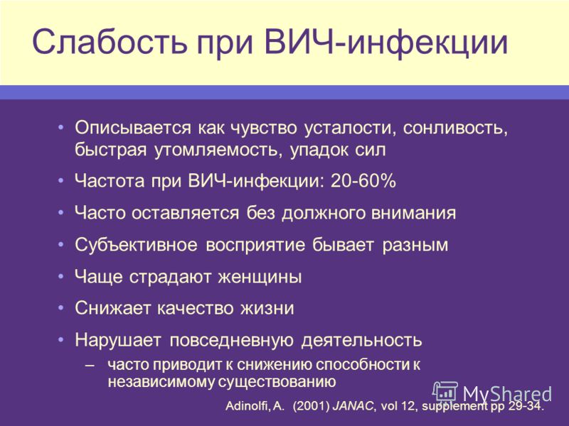 Слабость и упадок сил причины. Симптоматическая терапия ВИЧ. Симптоматическая терапия ВИЧ инфекции. Первая помощь при ВИЧ.