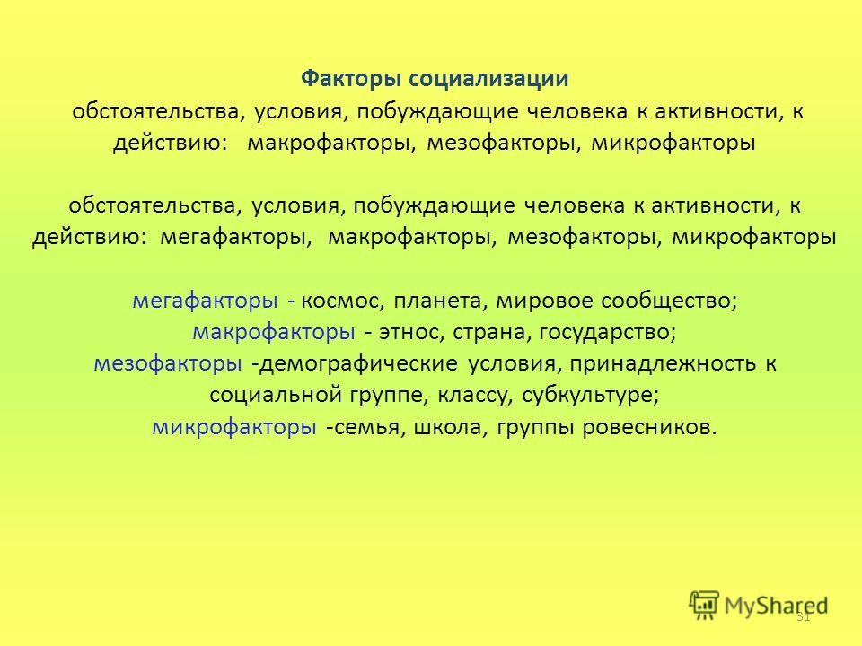 Факторы социализации это обстоятельства. Биологические факторы социализации личности. Макрофакторы и микрофакторы в педагогике. Макрофакторы экономики.