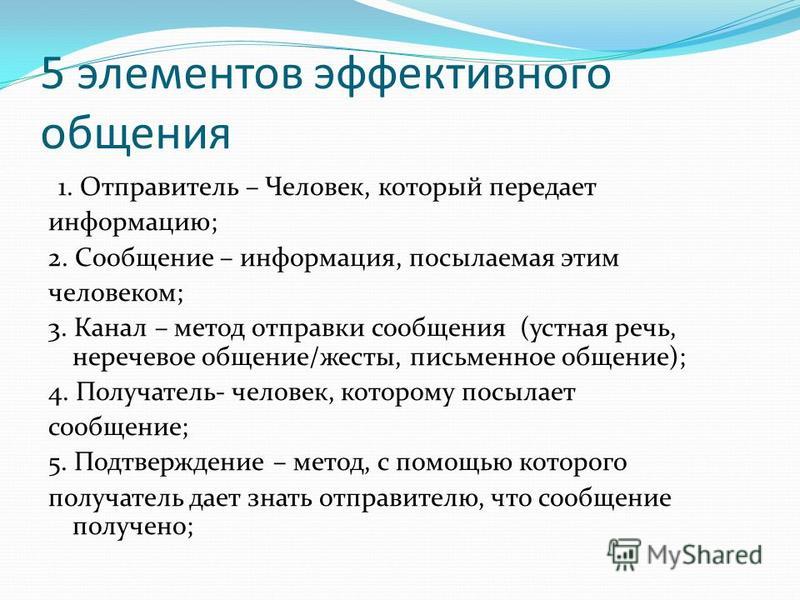 Эффективный элемент. Элементы эффективного общения. Пять элементов эффективного общения. Перечислите элементы эффективного общения. Схема элементы эффективного общения.