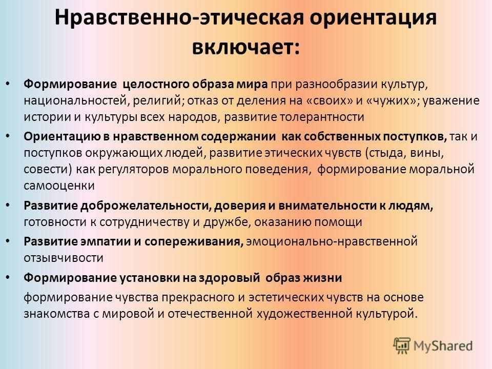 Ориентиры человека