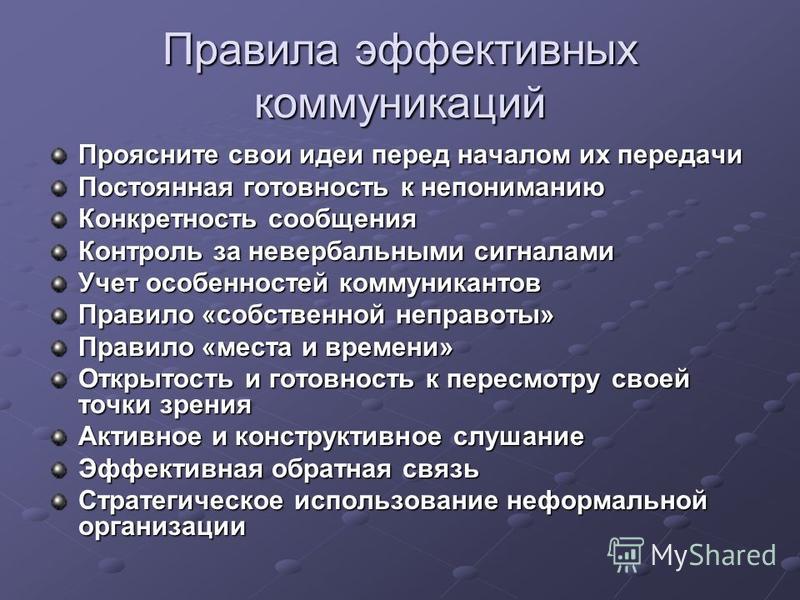 Способствует эффективному. Правила эффективной коммуникации. Условия эффективной коммуникации. Предпосылки эффективной коммуникации. Условия эффективного общения.