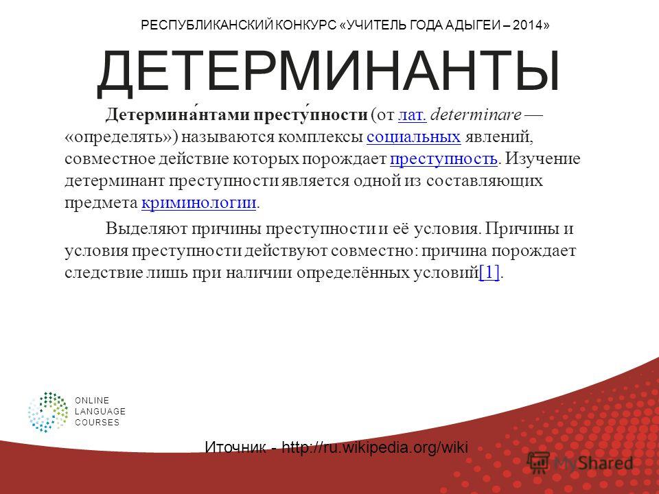 Стиль Повседневной Жизни Личности Определяется Основными Детерминантами