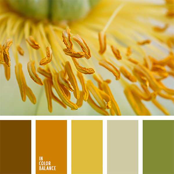 Лёгкий и тёплый жёлтый цвет: 35 ярких палитр, фото № 6 Лёгкий и тёплый жёлтый цвет: 35 ярких палитр, фото № 6