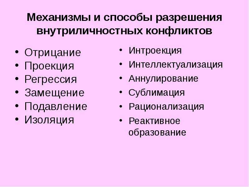 Механизм конфликта. Механизмы разрешения внутриличностных конфликтов. Способы разрешения внутриличностных конфликтов. Методы разрешения внутриличностного конфликта. Внутриличностный конфликт пути разрешения.