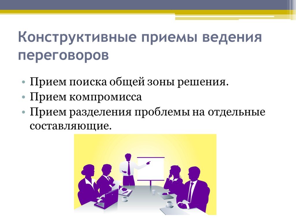 Конструктивные приемы. Приемы ведения переговоров. Конструктивные приемы ведения переговоров. Приемы переговорного процесса. Деловые переговоры приемы.